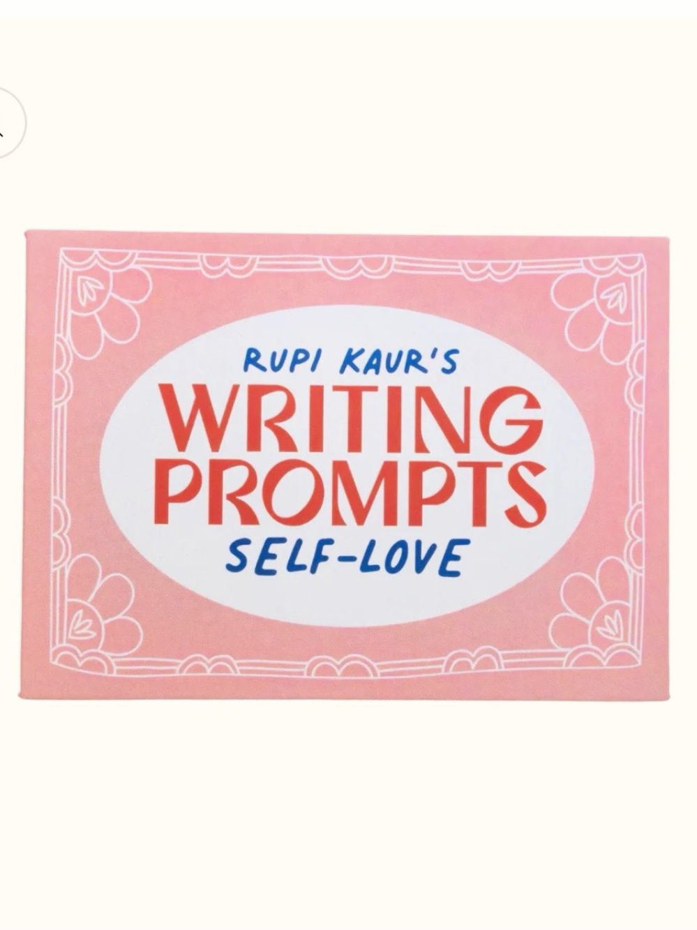 Rupi Kaur's Writing Prompts: Self-Love Deck - Pink
